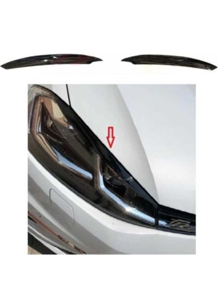 Vw Golf 7 7.5 Far Kaşı Piano Black Renk 2013-2020