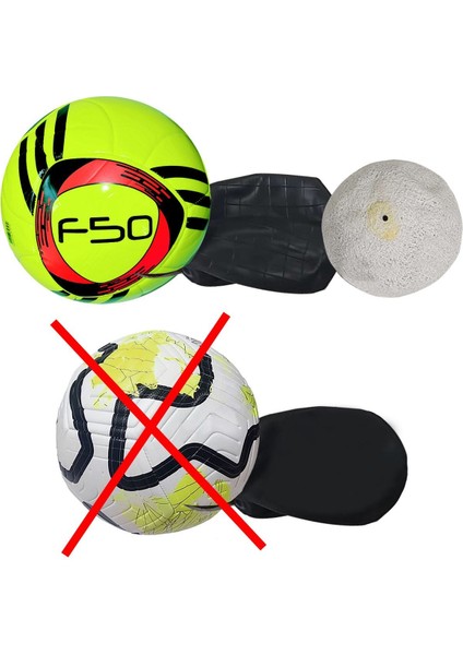 Parlak Deri Futbol Topu No:5 - Yeşil, 350 Gram, Korumalı Şambrel, PU+PVC Materyal, Pompa Dahil Değil