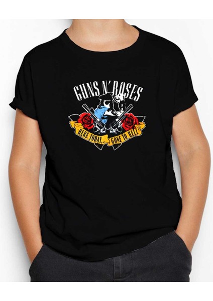 Guns N' Roses Gone To Hell Siyah Çocuk Tişört