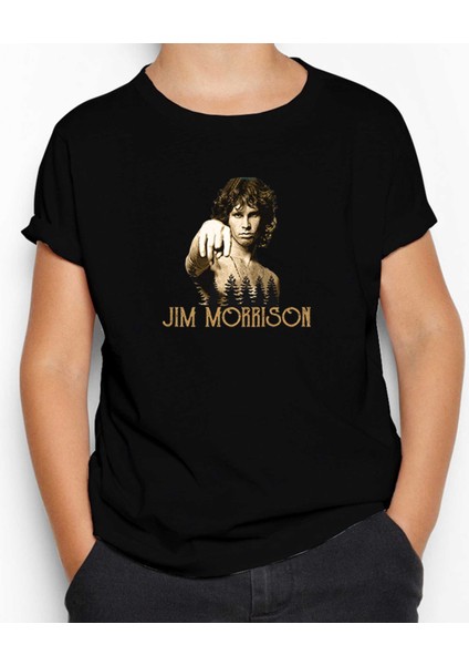 The Doors Jim Morrison Siyah Çocuk Tişört