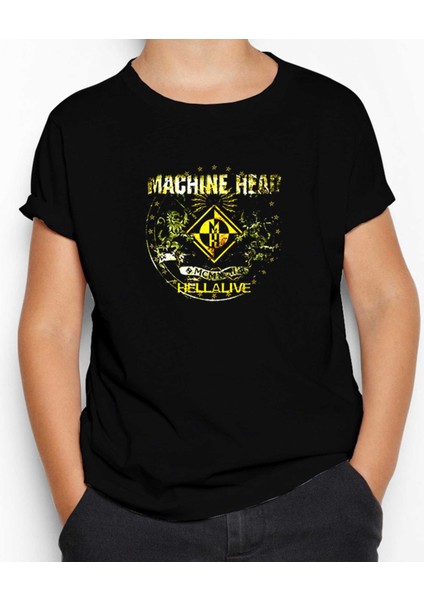 Machine Head Hellalive Siyah Çocuk Tişört
