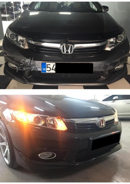 Honda Civic Fb7 (2012-2016) Modulo Ön Ek (Plastik) Boyasız Civic Fb7 Ön-Karlık-Ek-Bodykit-Lip fırsatları