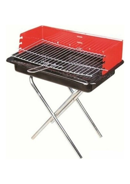 Lüx Seyyar Ayaklı 40 cm Mangal Katlanır Mangal Portatif Ayaklı Mangal ( Yelpaze Hediyeli) 40 cm fiyatları