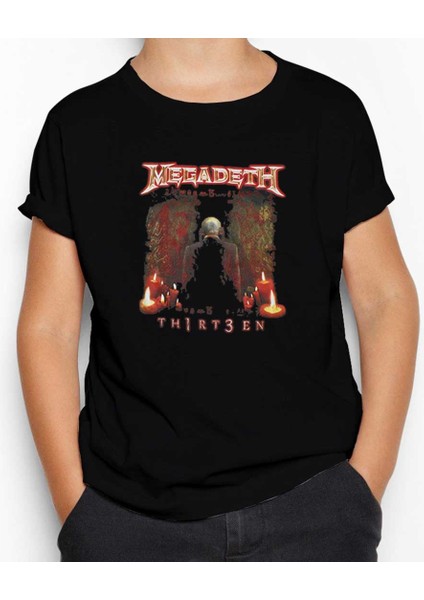 Megadeth Thirteen Siyah Çocuk Tişört
