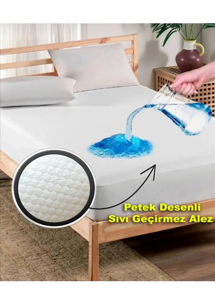 Tek Kişilik & Çift Kişilik Fitted Sızdırmaz Yatak Koruyucu Alez