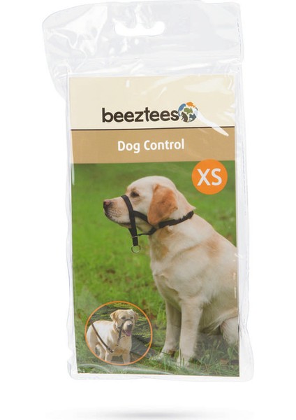 Köpek Eğitim Tasması, Baş Kontrollu, Siyah, Xs Bstmy