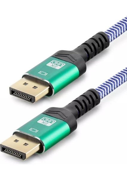 Displayport Kablo 8k 144hz Destekli 2 Metre