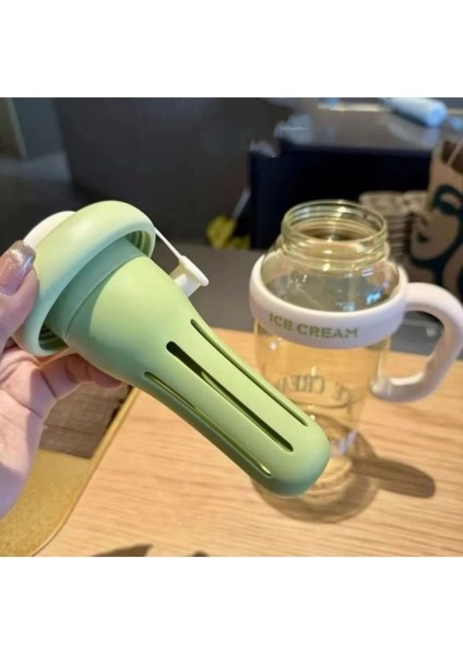 Süzgeçli Pipetli Detoks Su Matarası Detoks Şişe Detoks Gıda ile Teması Uygun