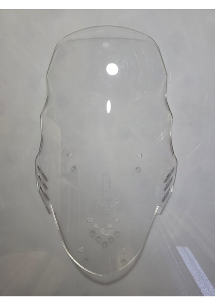 Rks Newlight 125 Siperlik Ön Cam 2021-2022 Model 55CM Şeffaf Renkli 4mm Pro Modele Uymaz