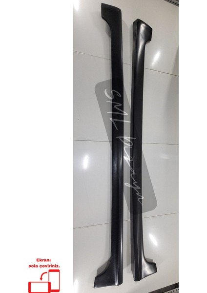 Honda Civic Fb7 Modulo Yan Marşpiyel 2012-2016 (Plastik) Boyasız Fb7 Yan-Marşbiyel-Bodykit-Etek-Ek