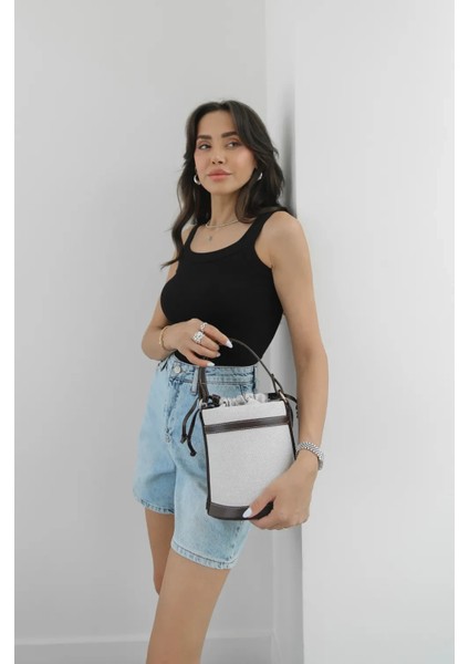 Aura Kanvas Kahverengi Omuz Çantası modelleri