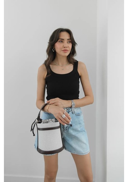 Aura Kanvas Kahverengi Omuz Çantası fırsatları