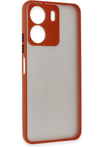 Xiaomi Redmi 13C Kılıf Montreal Silikon Kapak - Kırmızı Svlrs