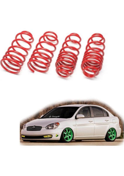Hyundai Accent Era Spor Yay Helezon 35MM/35MM 2006-2010 Coil-Ex