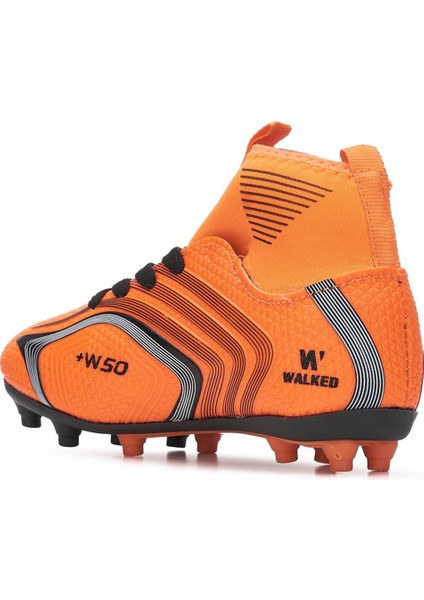 Yusufshoes Lion Boğazlı Çocuk Yetişkin Çoraplı Halı Saha Futbol Ayakkabısı