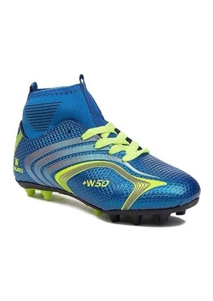 Yusufshoes Lion Boğazlı Çocuk Yetişkin Çoraplı Halı Saha Futbol Ayakkabısı