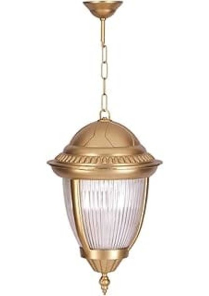 Avonni BFE-68053-BSA Sarı Elektrostatik Toz Boyalı Dış Mekan Aydınlatma, E27, Aluminyum, Döküm Dip,