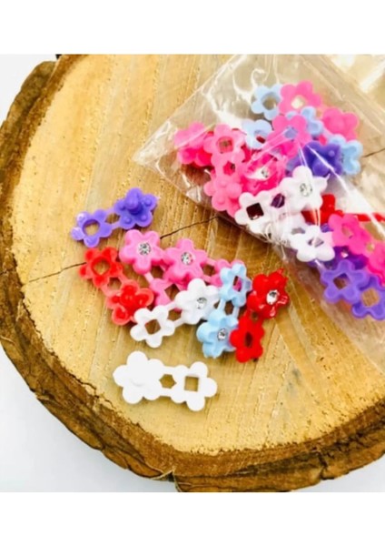 Papatya Saç Boncuğu Kristal Taşlı Kadın Çocuk Saç Aksesuarı 24 Adet fiyatları