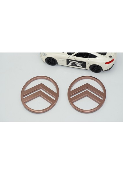Citroen C3 C4 C5 C6 Turuncu Gri Abs Yan Kanatlar Logo Arma Seti