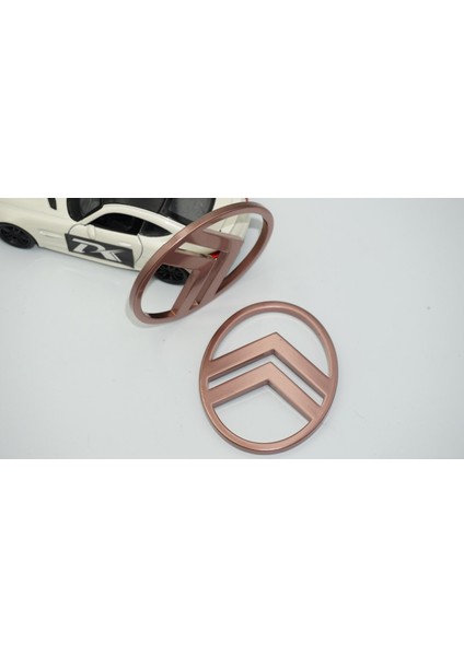 Citroen C3 C4 C5 C6 Turuncu Gri Abs Yan Kanatlar Logo Arma Seti