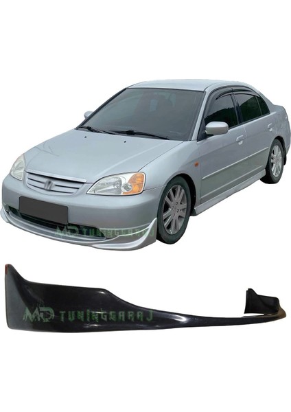 Honda Civic Vtec 2 2001-2004 Makyajsız Kasa Uyumlu Boyasız Plastik S2000 Ön Ek