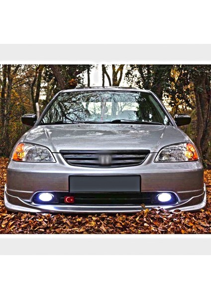 Honda Civic Vtec 2 2001-2004 Makyajsız Kasa Uyumlu Boyasız Plastik S2000 Ön Ek