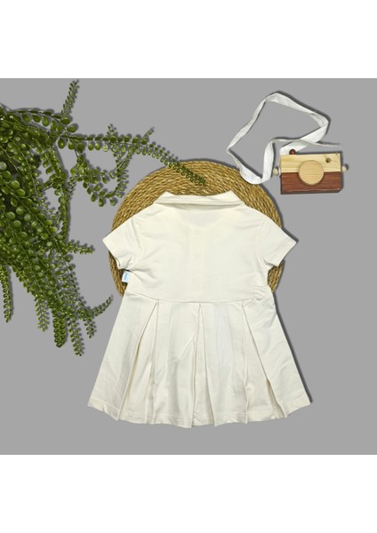 Kız Bebek Yakalı Elbise modelleri