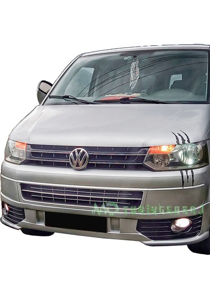 Volkswagen Transporter T5 2010-2016 Makyajlı Kasa Uyumlu Boyasız Plastik Ön Tampon Eki modelleri