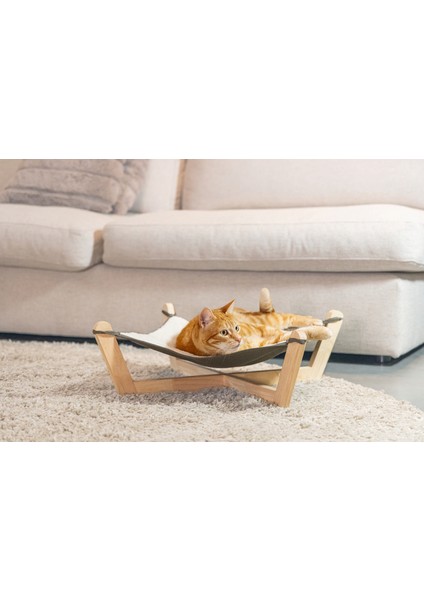 Dbl Kedi Hamağı, Gri, 51X51X18,5CM Svlrs modelleri
