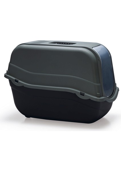 Kapalı Kedi Tuvaleti, Koku Filtreli, Antrasit Koyu Mavi, 57X39X41CM Svlrs fırsatları