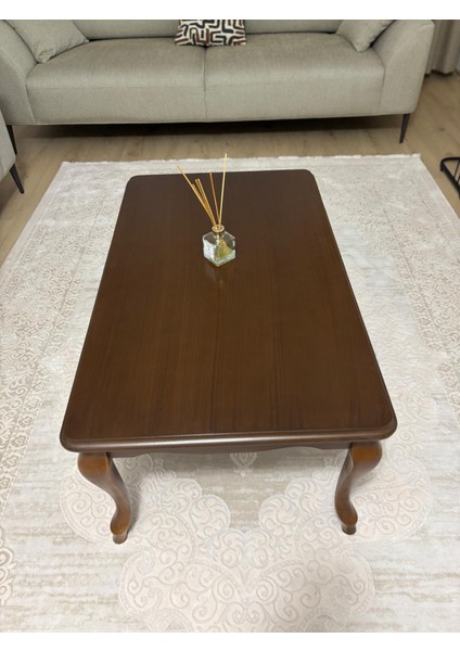 Başaran Mobilya Ultra Kaliteli Mdf Ceviz 70 x 110 Orta Sehpa