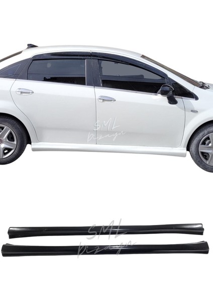 Fiat Linea Yan Ek Etek (Plastik) Boyasız 2007-2015 Linea Yan-Bodykit-Etek-Ek