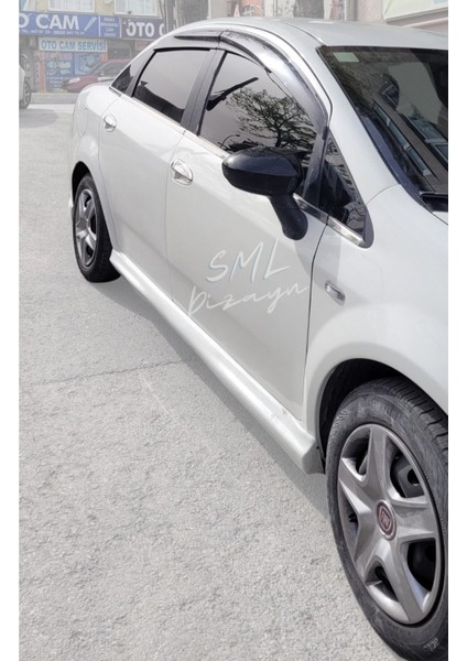 Fiat Linea Yan Ek Etek (Plastik) Boyasız 2007-2015 Linea Yan-Bodykit-Etek-Ek