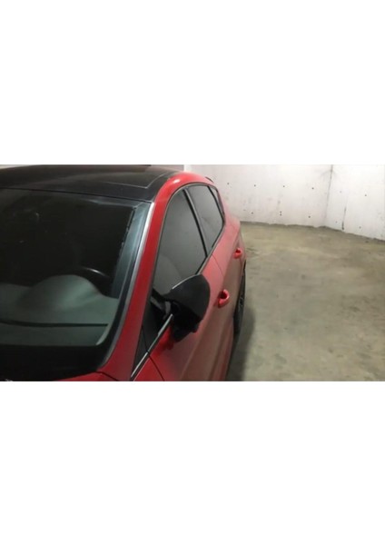 Seat Leon Mk3 ve Mk3.5 Uyumlu Yarasa Batman Siyah Parlak Ayna Kapağı Yapıştırmalı fırsatları