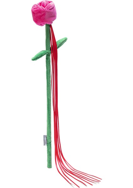 Kedi Oltası, Çiçek Çeklinde, Peluş ve Kurdelalar, Çeşitli Renklerde, 45x6x3cm modelleri