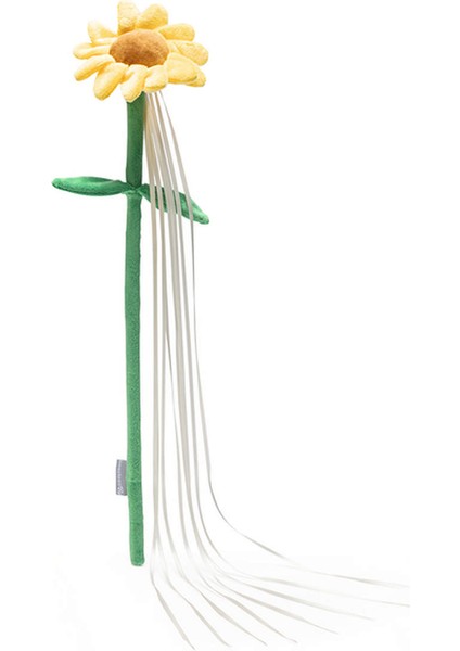 Kedi Oltası, Çiçek Çeklinde, Peluş ve Kurdelalar, Çeşitli Renklerde, 45x6x3cm indirimleri