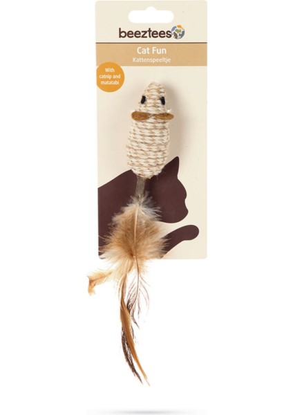 Kedi Oyuncağı, Kediotlu Fare ve Tüylü Matatabi Çubuğu, 12cm fiyatları