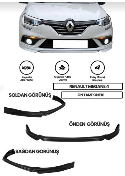 Renault Megane 4 Ön Ek (Plastik)