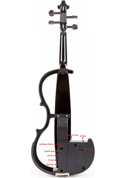 Evl-05 Elektro Keman 4/4 Tam Boy