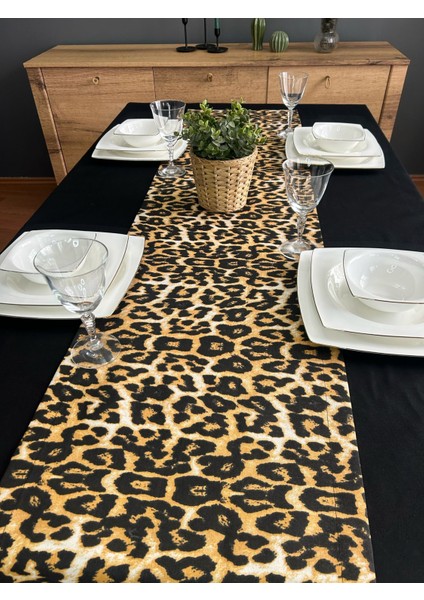 Leopar Desenli Runner