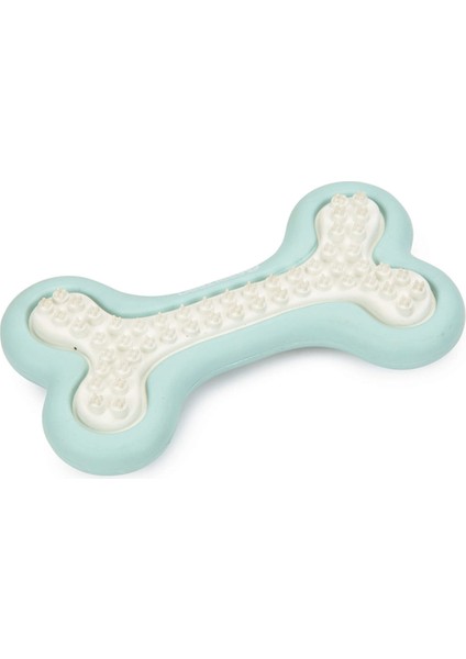 Yavru Köpek Diş Oyuncağı, Içi Dolu Halka, Kauçuk, Yeşil, 10CM Svlrs