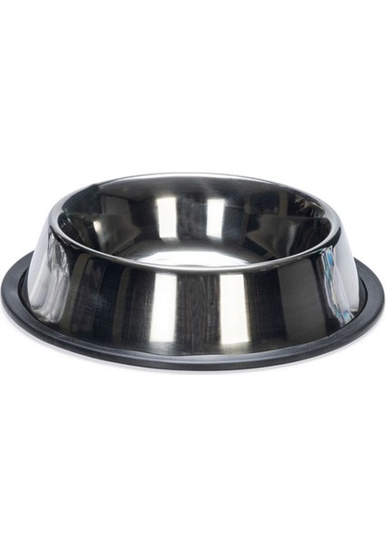 Köpek Mama Su Kabı, Paslanmaz Çelik, Kaymaz, 18cm, 700ml fiyatları
