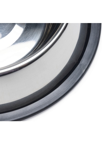 Köpek Mama Su Kabı, Paslanmaz Çelik, Kaymaz, 18cm, 700ml indirimleri