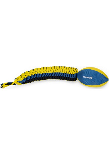 Köpek Oyuncağı, Yüzen, Top ve Kuyruğu, Mavi/sarı, 61cm