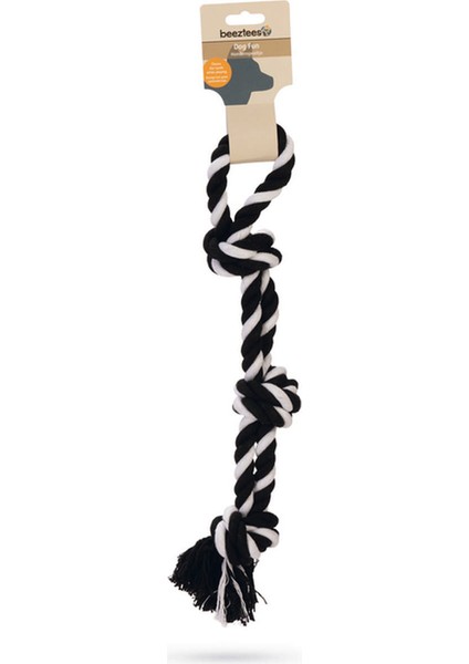 Köpek Oyuncağı, Üç Düğümlü Diş İpi, Tutamaçlı, 40cm, 250gr fiyatları