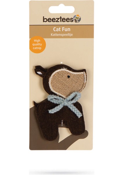 Kedi Oyuncağı, Küçük Geyik, Kediotlu, Kahverengi, 10x7x2cm fiyatları