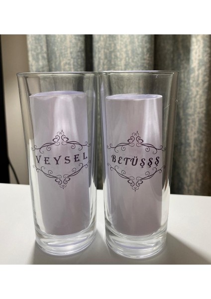 Rakı Bardak Kişiye Özel Baskılı