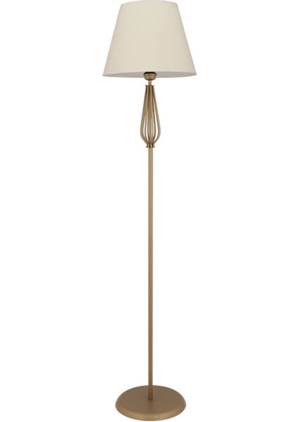 Modern tasarımlı ayaklı şapkalı abajur, metal lambader, şık aydınlatma, 101-150 cm yüksekliğinde fiyatları