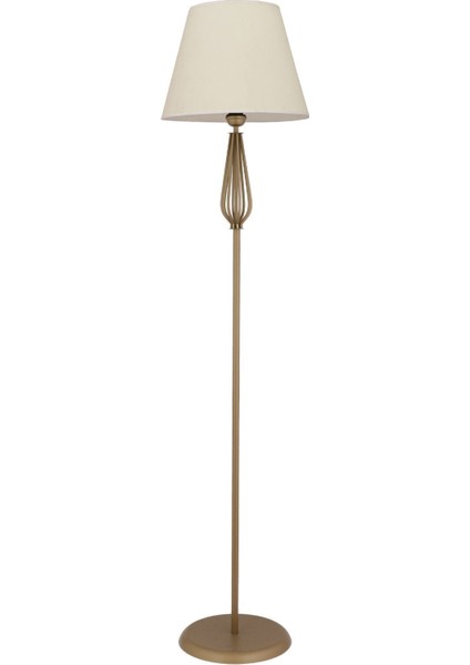Modern tasarımlı ayaklı şapkalı abajur, metal lambader, şık aydınlatma, 101-150 cm yüksekliğinde modelleri