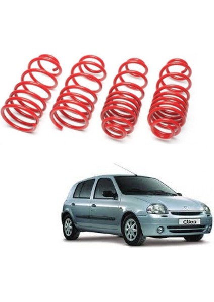 Renault Clio 2 Spor Yay Helezon 40MM/40MM 1998-2005 Coil-Ex